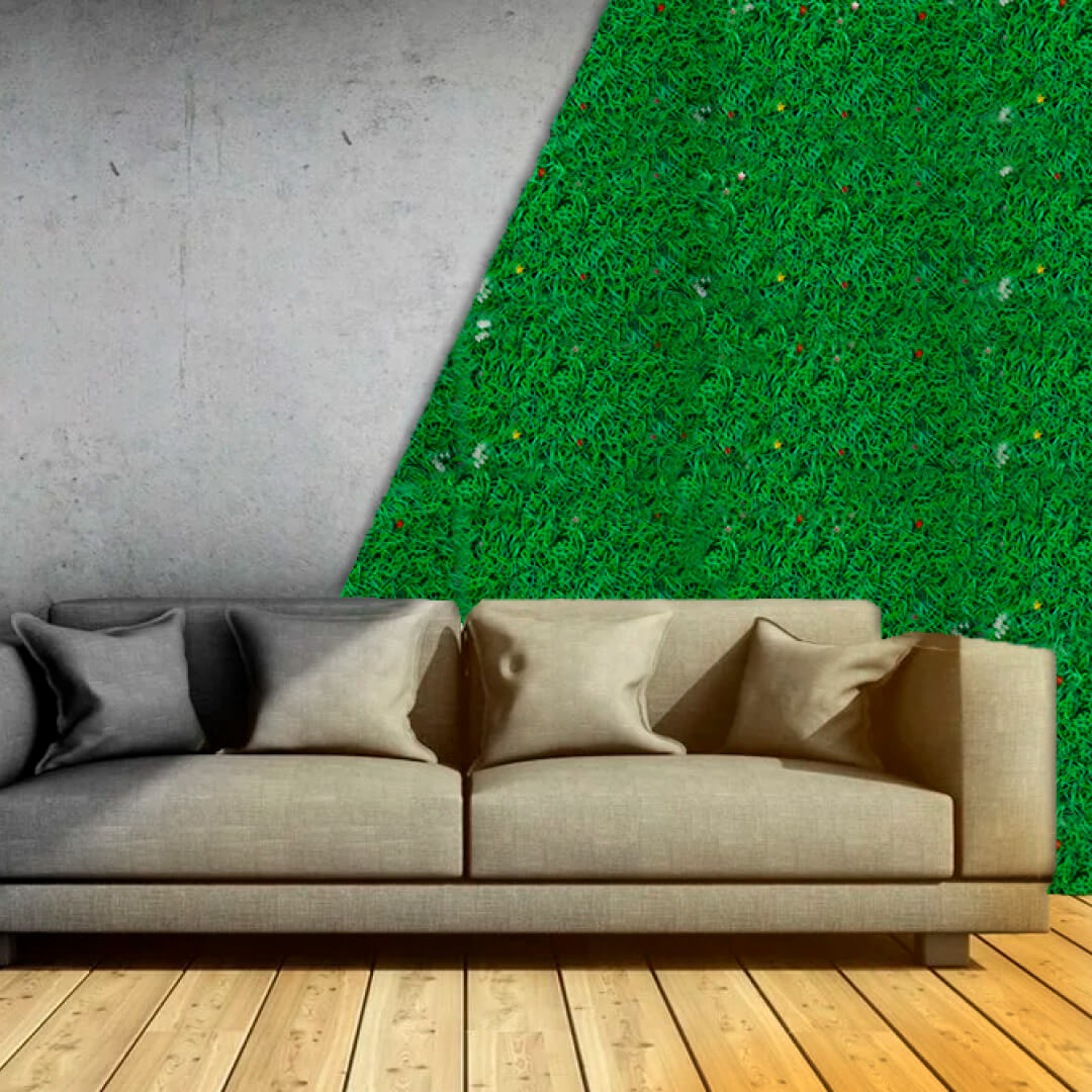Muro de Gras Artificial de 60x40cm #2231